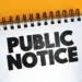 Notice Of Public Hearing