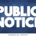 Public Notice