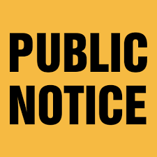 Public Notice