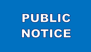 Public Notice