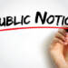 Notice Of Public Hearing
