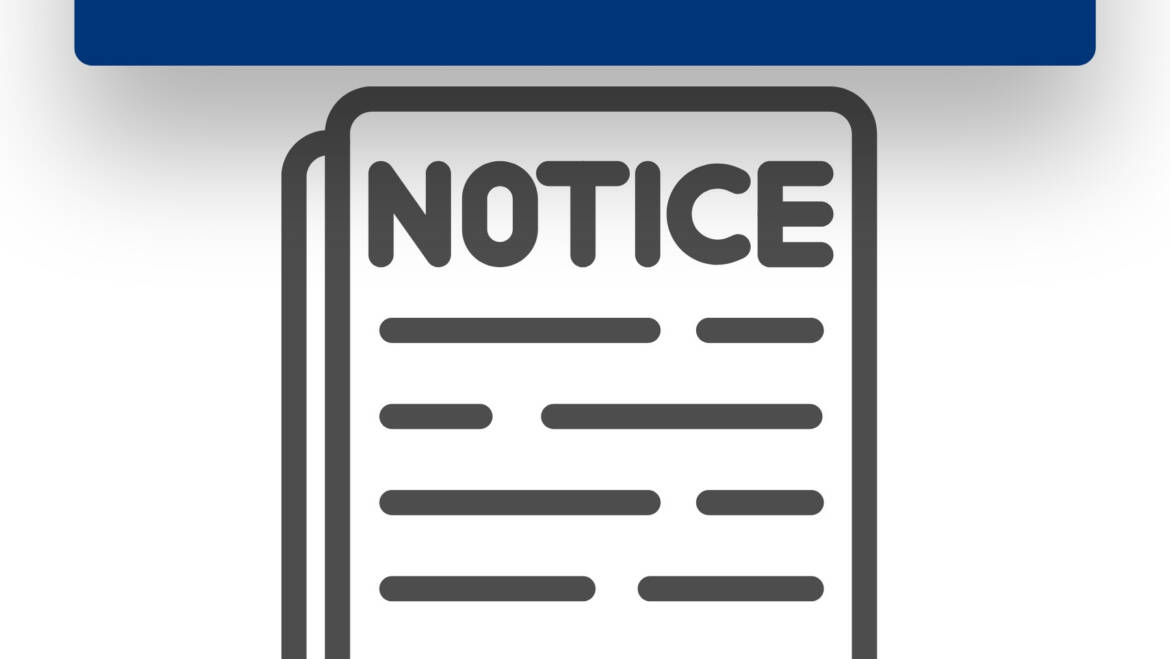 Public Notice