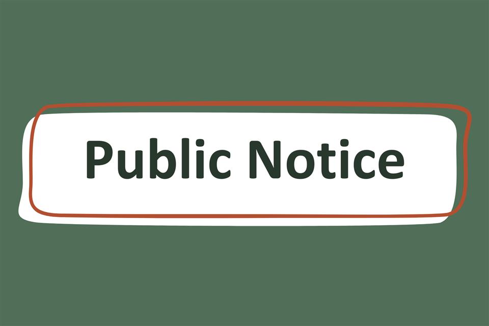 Public Notice